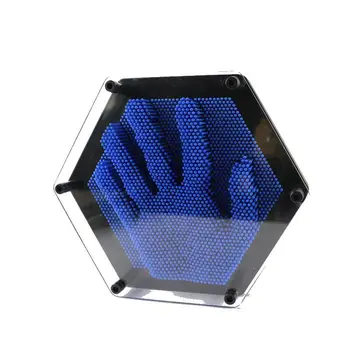 Hexagon Decoration Pin Art 3D Sculpture DIY Needle Carving Mold Desk Toy Children Gift Hand Mould Toy Handprint
Hexagon Decoration Pin Art 3D Sculpture DIY Needle Carving Mold Desk Toy Children Gift Hand Mould Toy Handprint