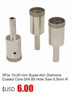 52mm  Super-thin Diamond Coated Drill Jasper Bit Hole Saw 0.5mm Rim 