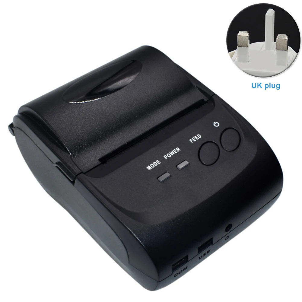 58mm Pocket Bluetooth 4.0 ABS USB Portable Mini Rechargeable Battery Receipt Printer Resaurant Label Wireless For Android IOS
58mm Pocket Bluetooth 4.0 ABS USB Portable Mini Rechargeable Battery Receipt Printer Resaurant Label Wireless For Android IOS