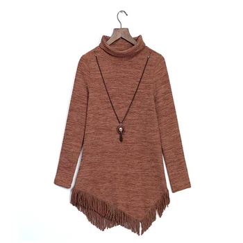 Long new winter sweater knitting women's clothing Korean fashion coat loose long-sleeved shirt with tassel blouse pullover top
Long new winter sweater knitting women's clothing Korean fashion coat loose long-sleeved shirt with tassel blouse pullover top