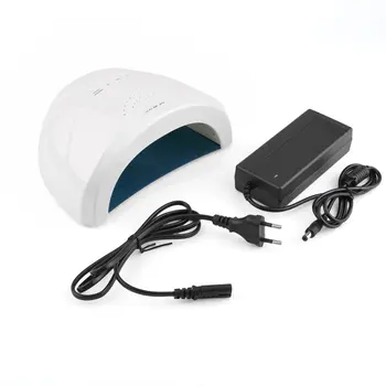 2 in 1 UV Lamp Nail Polish Dryer LED Nail Art Machine Nail Lamp 48W 365nm+405nm Drying Fingernail&Toenail Gel Curing Manicure
2 in 1 UV Lamp Nail Polish Dryer LED Nail Art Machine Nail Lamp 48W 365nm+405nm Drying Fingernail&Toenail Gel Curing Manicure