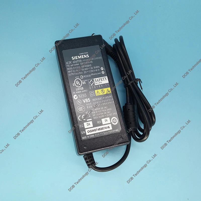 20V 3.25A 65w 5.5*2.5mm AC Adapter Battery Charger for Fujitsu Lifebook AH531 AH530 AH532 AH550 Laptop ADAPTER Without AC Cable
20V 3.25A 65w 5.5*2.5mm AC Adapter Battery Charger for Fujitsu Lifebook AH531 AH530 AH532 AH550 Laptop ADAPTER Without AC Cable