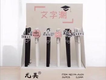 korea popular word gel Pen Ink Pen Gift School prize Office writing Supply kawaii student Stationery black Neutral pen 36pc/lot
korea popular word gel Pen Ink Pen Gift School prize Office writing Supply kawaii student Stationery black Neutral pen 36pc/lot