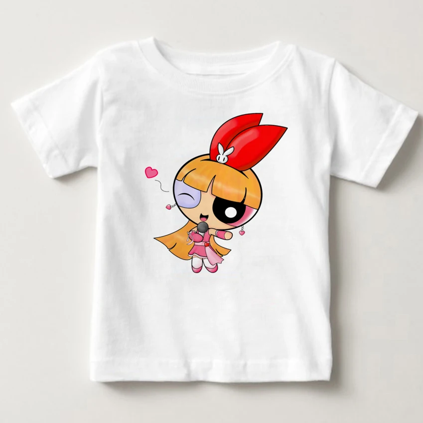 The Powerpuff Girls T Shirt Baby Pure Cotton Short Sleeve O Neck Tshirt children's shirt 2018 Lovely T-shirt For Boys Girls MJ
The Powerpuff Girls T Shirt Baby Pure Cotton Short Sleeve O Neck Tshirt children's shirt 2018 Lovely T-shirt For Boys Girls MJ