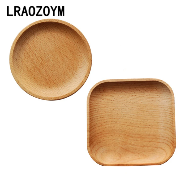 LRAOZOYM Wooden Art Kitchen Storage Tray Beech Wooden Square Circle Shape Dessert Western Food Baking Snacks LR087
LRAOZOYM Wooden Art Kitchen Storage Tray Beech Wooden Square Circle Shape Dessert Western Food Baking Snacks LR087