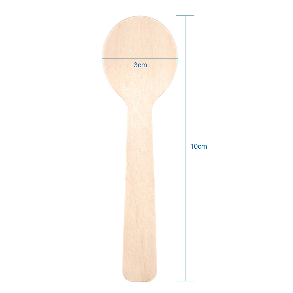 100pcs/Set Healthy Nontoxic Smooth Natural Wooden Ice Cream Spoons Wood Taster Spoons For Ice Cream Dessert Cutlery Supplies
100pcs/Set Healthy Nontoxic Smooth Natural Wooden Ice Cream Spoons Wood Taster Spoons For Ice Cream Dessert Cutlery Supplies
