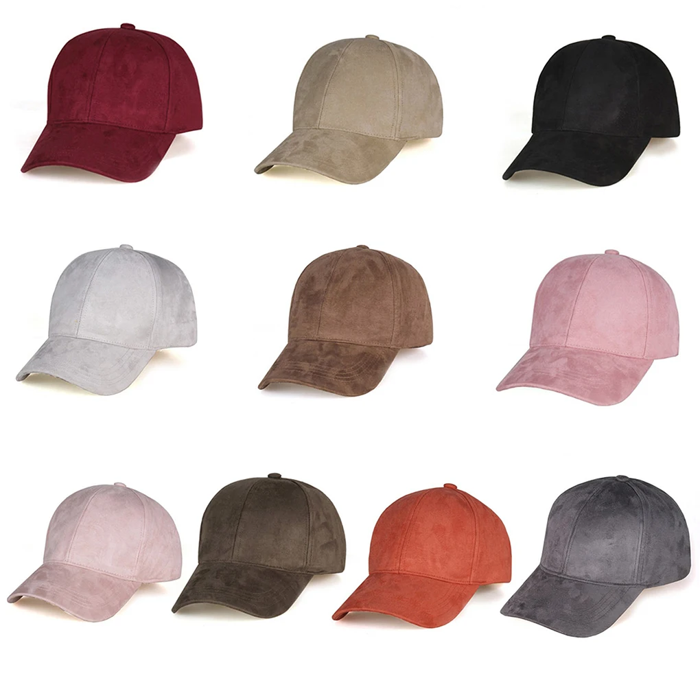 Unisex Spring Summer Adjustable Artificial Suede Baseball Cap Hat Solid Color Hip-Hop Hats For Women Men
Unisex Spring Summer Adjustable Artificial Suede Baseball Cap Hat Solid Color Hip-Hop Hats For Women Men