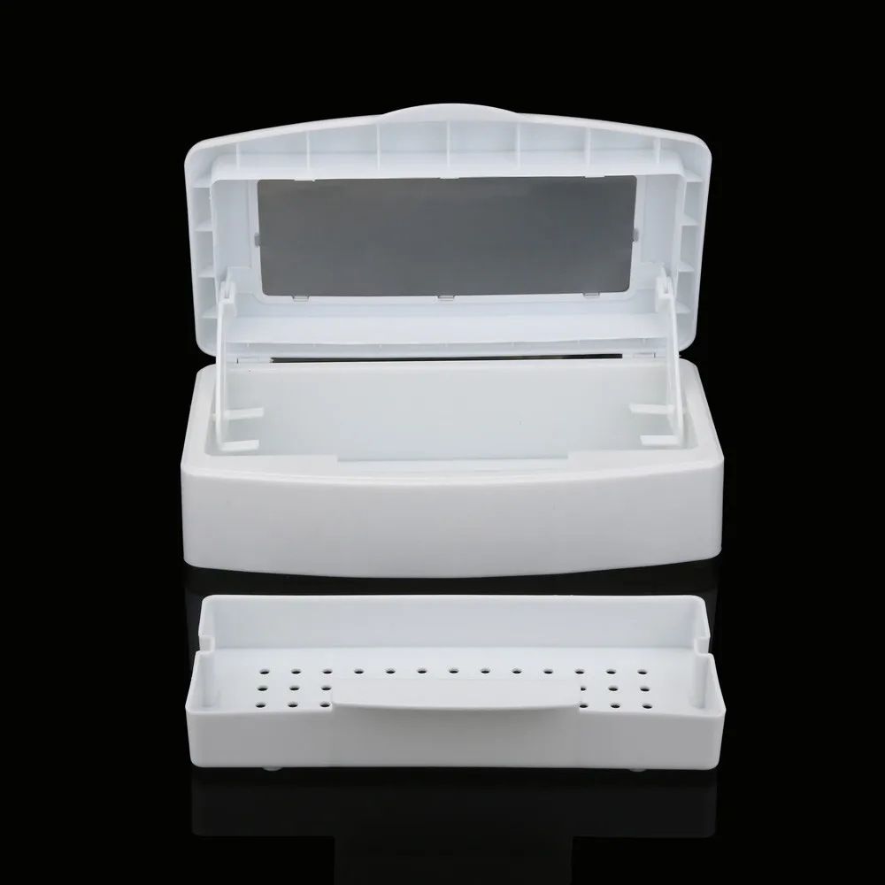 Women's Fashion high quality Sterilizer Tray Box Sterilizing Clean Nail Art Salon Manicure Implement Tool Hot Sale 3J12
Women's Fashion high quality Sterilizer Tray Box Sterilizing Clean Nail Art Salon Manicure Implement Tool Hot Sale 3J12