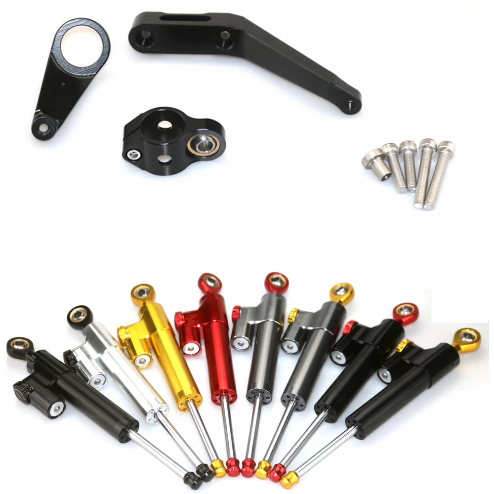 Motorcycle cnc Universal Stabilizer Damper Complete Steering Mounting Bracket For HONDA CBR549RR 2002
Motorcycle cnc Universal Stabilizer Damper Complete Steering Mounting Bracket For HONDA CBR549RR 2002