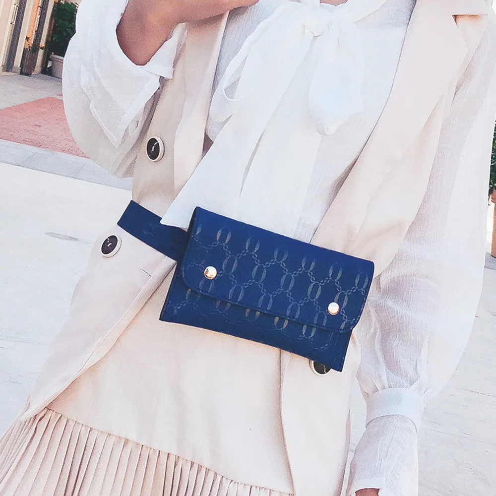 Fashion waist bags Women Pure Color Square pu Leather belt bag Bolsos Mujer super quality Bolsas Feminina
Fashion waist bags Women Pure Color Square pu Leather belt bag Bolsos Mujer super quality Bolsas Feminina