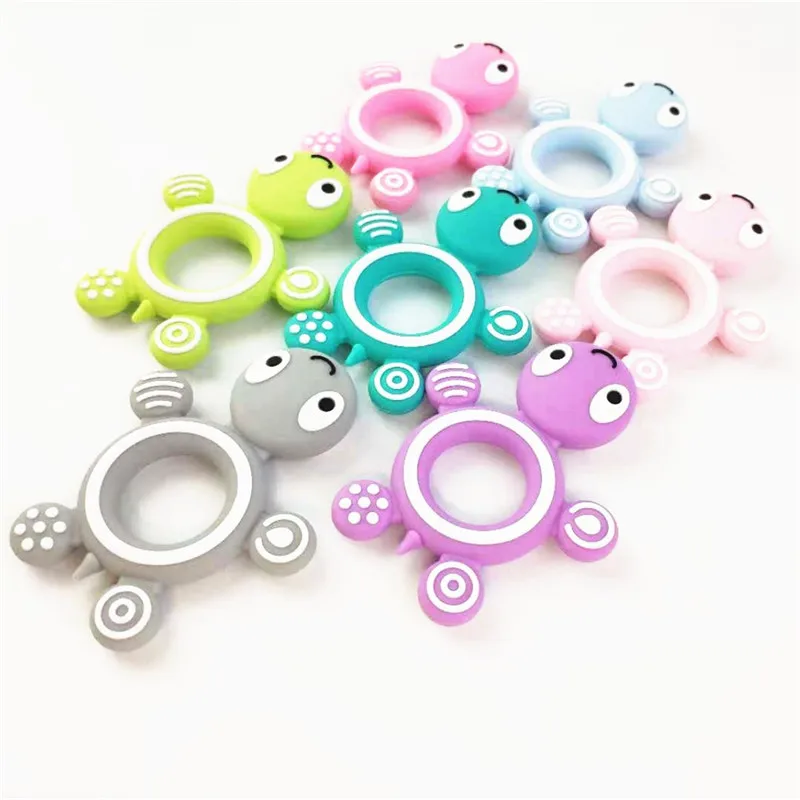 1PC Turtle Silicone Turtle Teether Bracelet Necklace Tortoise Baby Teether BPA DIY Baby Teething Nursing Toy Pacifier Chain
1PC Turtle Silicone Turtle Teether Bracelet Necklace Tortoise Baby Teether BPA DIY Baby Teething Nursing Toy Pacifier Chain