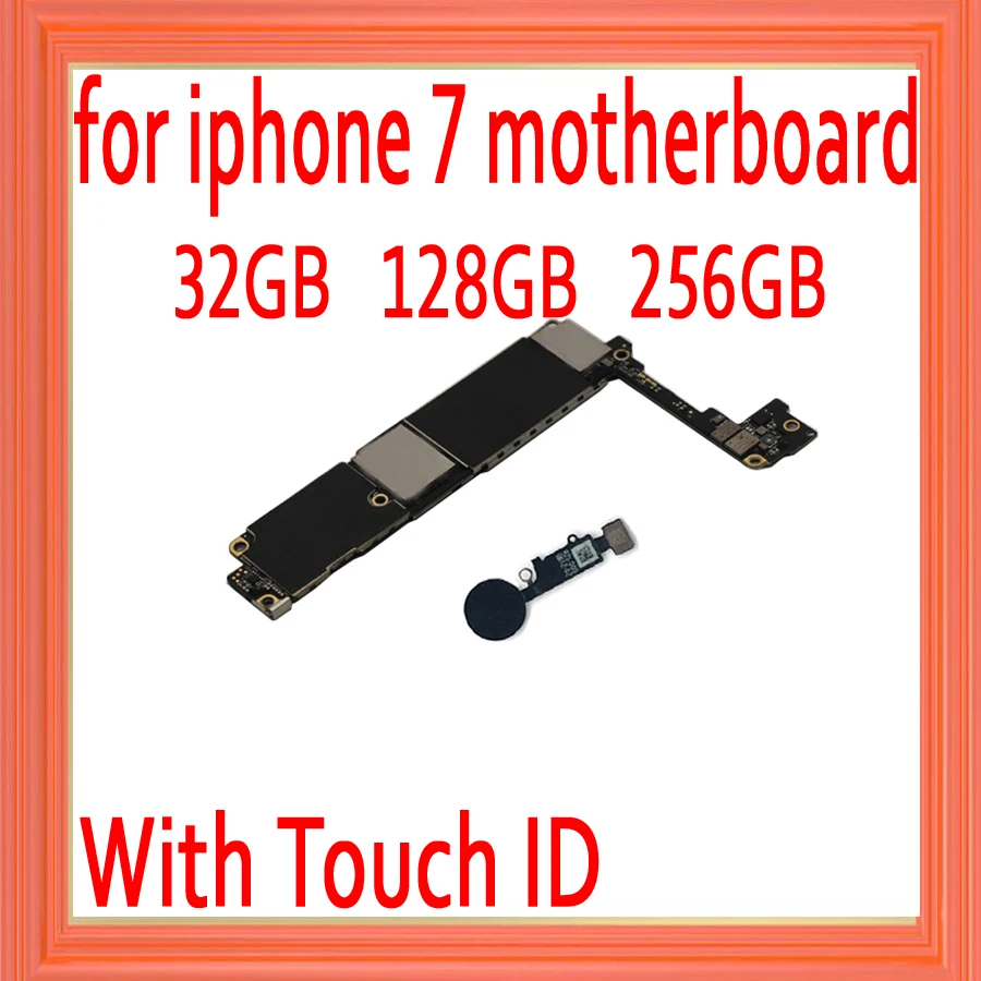 32gb / 128gb / 256gb for iphone 7 4.7inch Motherboard with Touch ID,Original unlocked for iphone 7 Logic boards with IOS System
32gb / 128gb / 256gb for iphone 7 4.7inch Motherboard with Touch ID,Original unlocked for iphone 7 Logic boards with IOS System
