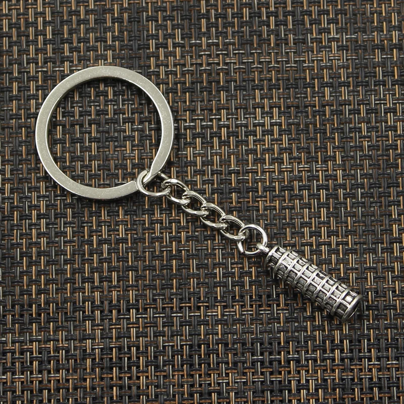 Модное металлическое кольцо для ключей 30 мм цепочка бижутерия антикварная