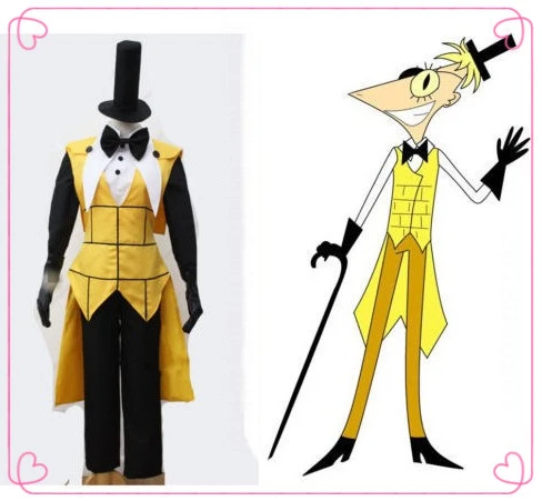 Anime! Gravity Falls Bill Cipher Uniform Cosplay Costume Mystery Attack Outfit Bill and Will Halloween Funny Suit Free Shipping
Anime! Gravity Falls Bill Cipher Uniform Cosplay Costume Mystery Attack Outfit Bill and Will Halloween Funny Suit Free Shipping