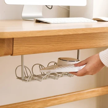 Power Wire Finishing Frame Hanging Shelf Hook Socket Storage Mesh Basket Cable Wire Finishing Frame Desk Under Organizer Rack 
Power Wire Finishing Frame Hanging Shelf Hook Socket Storage Mesh Basket Cable Wire Finishing Frame Desk Under Organizer Rack