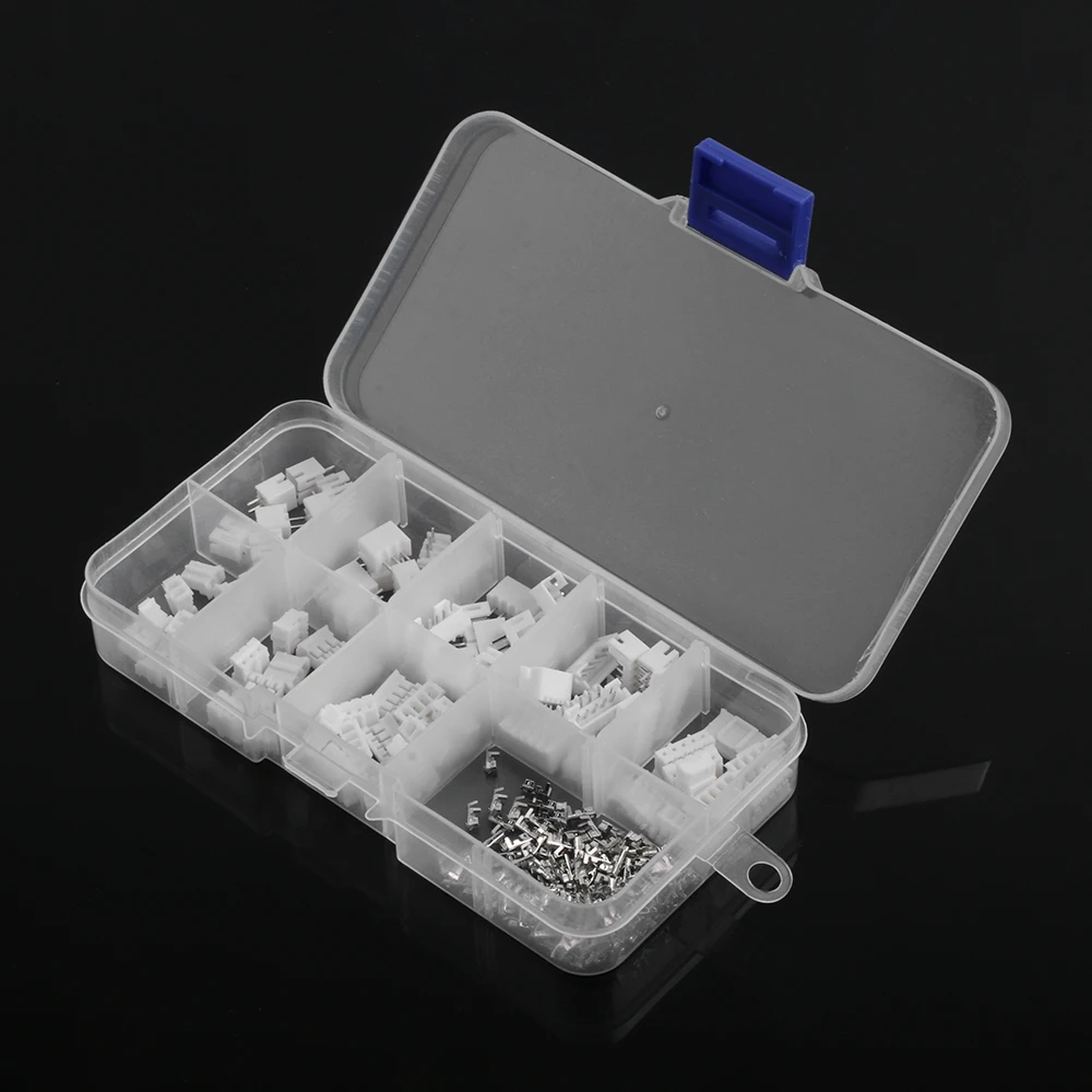 230pcs PH2.0 2p 3p 4p 5 pin 2.0mm Wire Connectors Adaptor Pitch Terminal Kit / Housing / Pin Header Connector PH Kits
230pcs PH2.0 2p 3p 4p 5 pin 2.0mm Wire Connectors Adaptor Pitch Terminal Kit / Housing / Pin Header Connector PH Kits