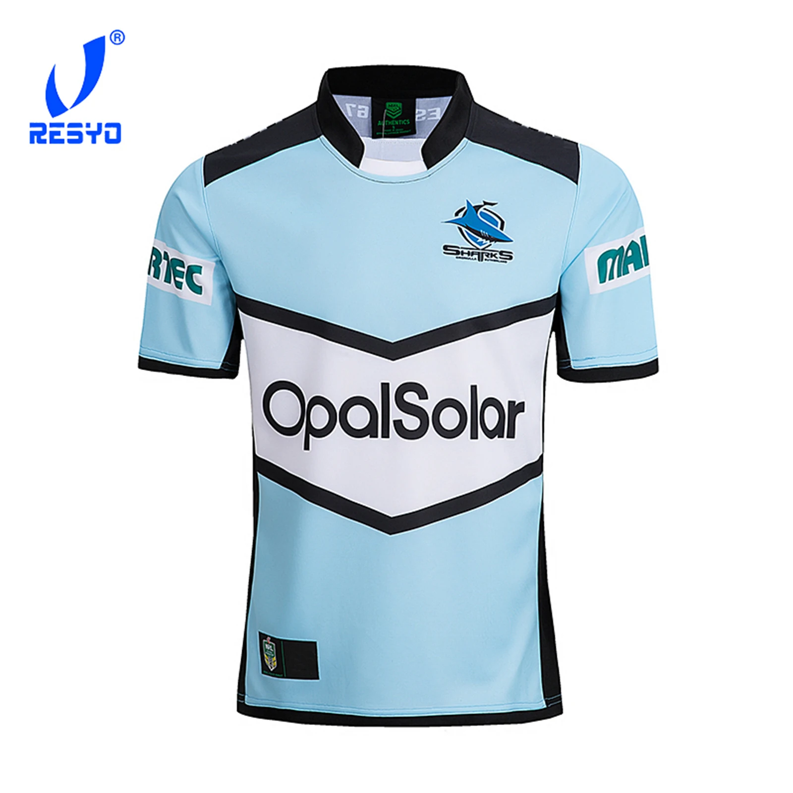 RESYO for Cronulla-Sutherland Sharks 2018 Men's Home/Away Replica Jersey Rugby Sport shirt Size:S-3XL Free Shipping
RESYO for Cronulla-Sutherland Sharks 2018 Men's Home/Away Replica Jersey Rugby Sport shirt Size:S-3XL Free Shipping