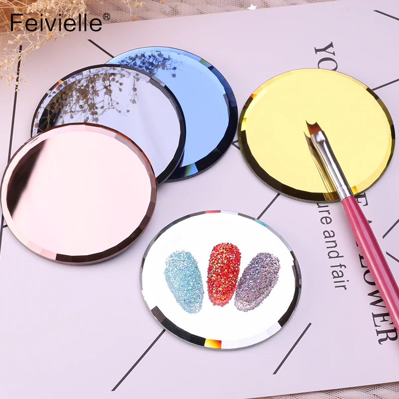 Mirror Glass 5 Color Palette Practice Showing Shelf False Nail Tips Display Board Nail Art Manicure Tools for UV Gel Nail Polish
Mirror Glass 5 Color Palette Practice Showing Shelf False Nail Tips Display Board Nail Art Manicure Tools for UV Gel Nail Polish