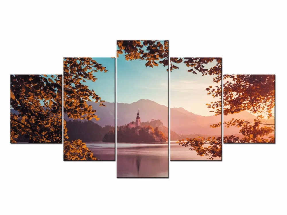 Canvas Printings Landscape series Landscape 5 Piece Modern Style Cheap Pictures Decorative Wall Art Framed Prints Gift/J020-A006
Canvas Printings Landscape series Landscape 5 Piece Modern Style Cheap Pictures Decorative Wall Art Framed Prints Gift/J020-A006