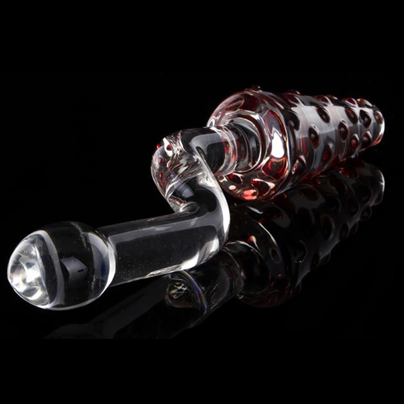 10Pcs Pyrex Glass Dildo Crystal Anal Bead Butt Plug Fake Penis Dick Prostate Massage Masturbation Sex Toys for Women Gay Female 16