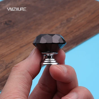 30mm 10pcs Modern Luxury Black diamond K9 Crystal Handle Knobs Furniture Jewelry Box Kids Room Door Used Pull Handle-Knobs
30mm 10pcs Modern Luxury Black diamond K9 Crystal Handle Knobs Furniture Jewelry Box Kids Room Door Used Pull Handle-Knobs