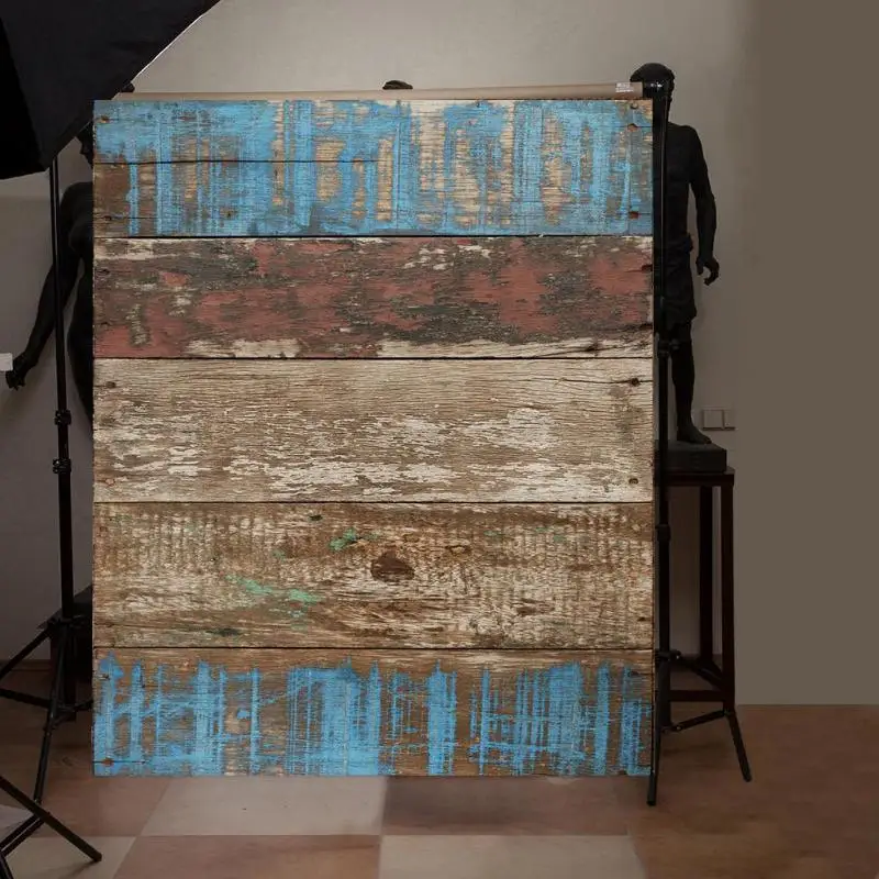 ALLOYSEED Retro Wooden Board Planks Texture Photography Background Cloth Photo Studio Video Photographic Backdrop Props For Food
ALLOYSEED Retro Wooden Board Planks Texture Photography Background Cloth Photo Studio Video Photographic Backdrop Props For Food