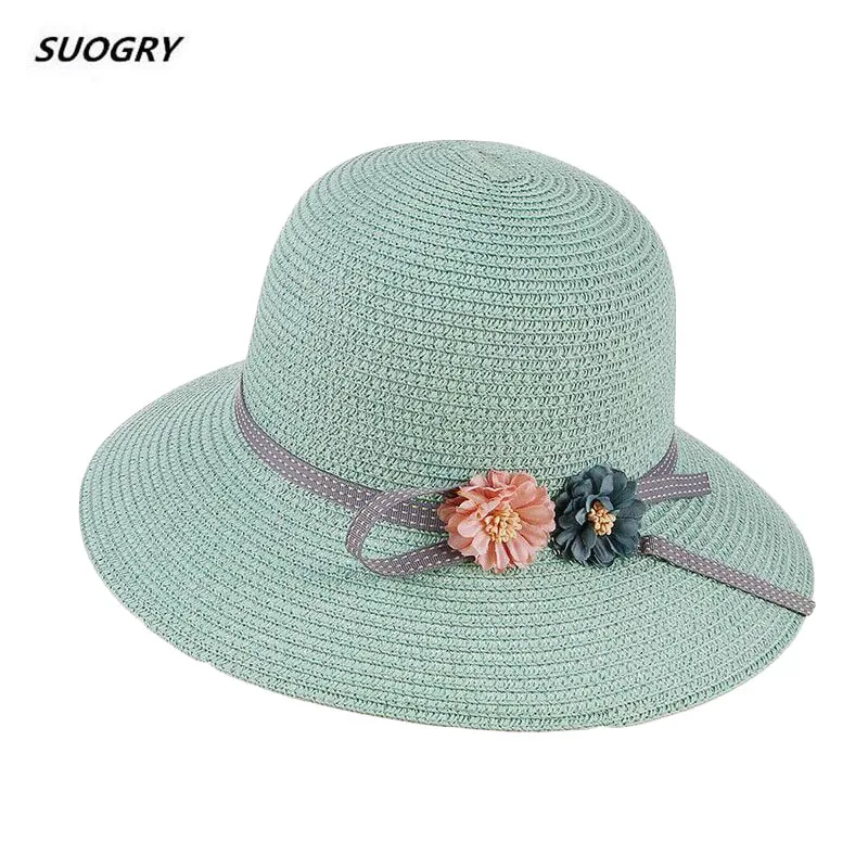 SUOGRY Brand Lady Monochrome Hat Flower Fisherman Hats Bow Sea Beach Hat Sunscreen Basin Cap Women Dome Shade Hat
SUOGRY Brand Lady Monochrome Hat Flower Fisherman Hats Bow Sea Beach Hat Sunscreen Basin Cap Women Dome Shade Hat