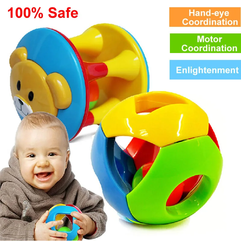 LWKO Baby RattlesFun Little Loud Bell Ball Ring jingle Develop baby IntelligenceTraining Grasping ability toys For Babies
LWKO Baby RattlesFun Little Loud Bell Ball Ring jingle Develop baby IntelligenceTraining Grasping ability toys For Babies
