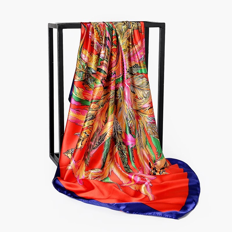 90*90cm high quality imitation silk scarf women's scarf polyester large square scarf ladies head cover satin scarf
90*90cm high quality imitation silk scarf women's scarf polyester large square scarf ladies head cover satin scarf