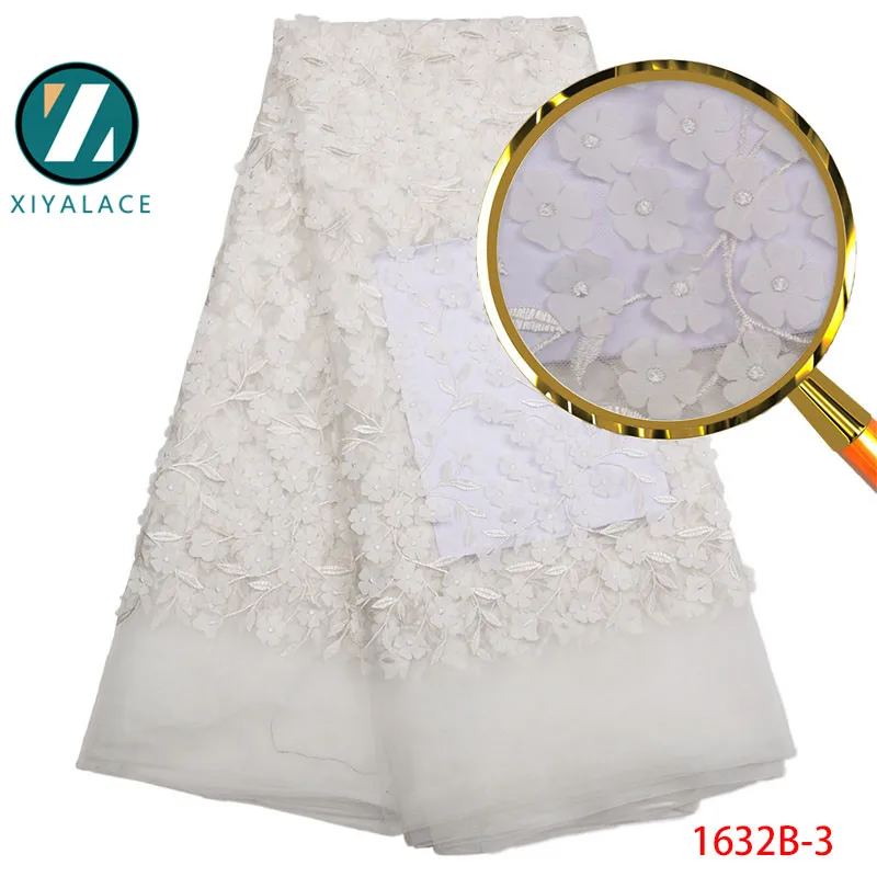 White Net Lace Fabric High Quality Afrian Bridal Fabric 3d Lace Fabric 2018 High Quality Lace For Nigeian African Lace PGC1632B
White Net Lace Fabric High Quality Afrian Bridal Fabric 3d Lace Fabric 2018 High Quality Lace For Nigeian African Lace PGC1632B
