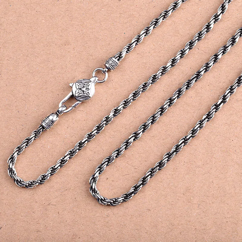 Мужское винтажное ожерелье из серебра 925 пробы
Мужское винтажное ожерелье из серебра 925 пробы