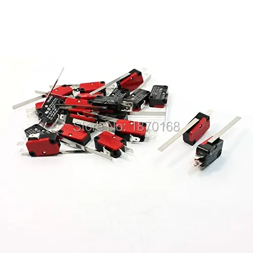 V-153-1c25 20 pcs x Limit Switch mikro, Lurus panjang engsel tuas Arm aksi jepret banyak
V-153-1c25 20 pcs x Limit Switch mikro, Lurus panjang engsel tuas Arm aksi jepret banyak