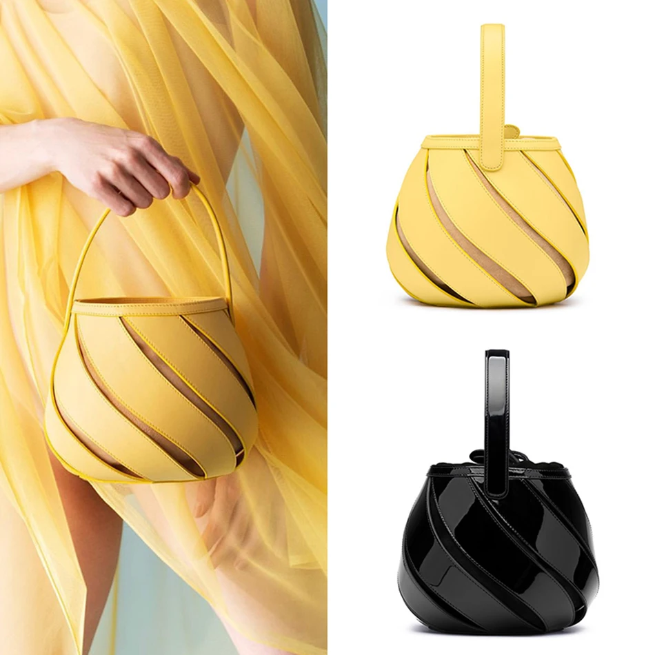 2019 New Tide Solid Color Hollow high quality Small Fairy Bag Portable Bucket Bag Casual Wild Single Shoulder Messenger Bag
2019 New Tide Solid Color Hollow high quality Small Fairy Bag Portable Bucket Bag Casual Wild Single Shoulder Messenger Bag