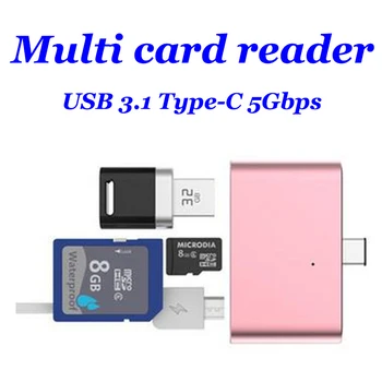 USB 3.0 3.1 Type C Card Reader High Quality mini USB C Card Adapter For Type-C Android Phone TF Memory Card 4 Color Micro USB SD
USB 3.0 3.1 Type C Card Reader High Quality mini USB C Card Adapter For Type-C Android Phone TF Memory Card 4 Color Micro USB SD