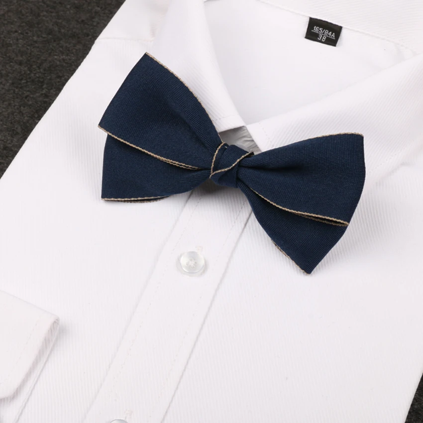 Groom bow tie Polyester solid color Bowtie creative ties for men Shirt necktie wedding business cravate pour homme Free shipping
Groom bow tie Polyester solid color Bowtie creative ties for men Shirt necktie wedding business cravate pour homme Free shipping