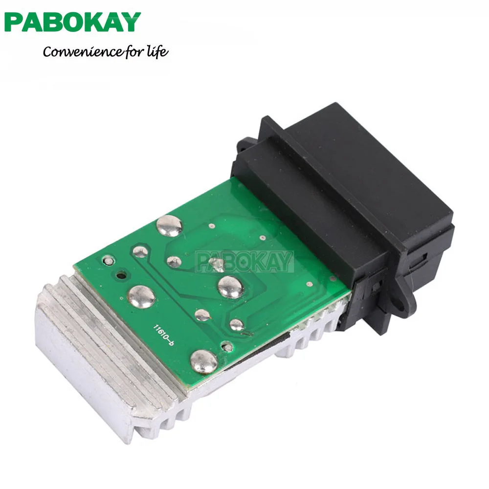 For Renault Megane Scenic MKI 96-03 Heater Blower Motor Fan Resistor 7701040562 509283 FW26025A1 3510068 N106873N 652873
For Renault Megane Scenic MKI 96-03 Heater Blower Motor Fan Resistor 7701040562 509283 FW26025A1 3510068 N106873N 652873