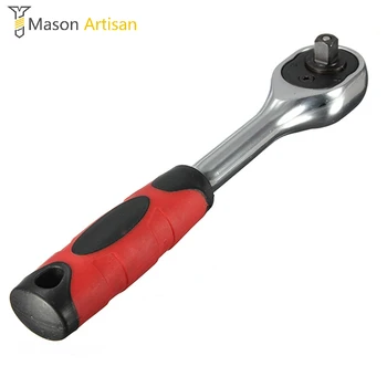 1Piece 1/4" High Torque Ratchet Wrench for Socket 72 Teeth Cr-V Quick Release Square Head Spanner Socket Drive Hand Tools A Type
1Piece 1/4" High Torque Ratchet Wrench for Socket 72 Teeth Cr-V Quick Release Square Head Spanner Socket Drive Hand Tools A Type