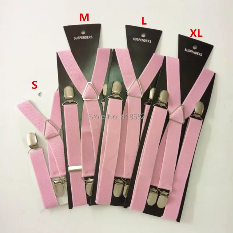 BD002-Light pink kids suspender Elastic strap adjustable women suspenders for weddding men braces 4 clips-on 4 size free ship
BD002-Light pink kids suspender Elastic strap adjustable women suspenders for weddding men braces 4 clips-on 4 size free ship