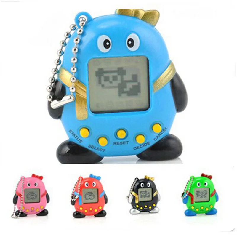Electronic Digital Penguin Pet Tamagochi 168 Virtual Interactive Cyber Pets Children's Robots Kids Gift Toys Game Color Random
Electronic Digital Penguin Pet Tamagochi 168 Virtual Interactive Cyber Pets Children's Robots Kids Gift Toys Game Color Random