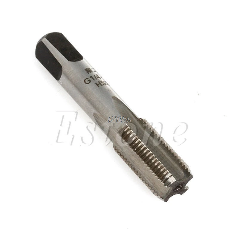 HSS 55 градусов 4 флейты G1/4 19 BSP Труба 1/4 ''резьбовой кран штекер Новый T12 Прямая