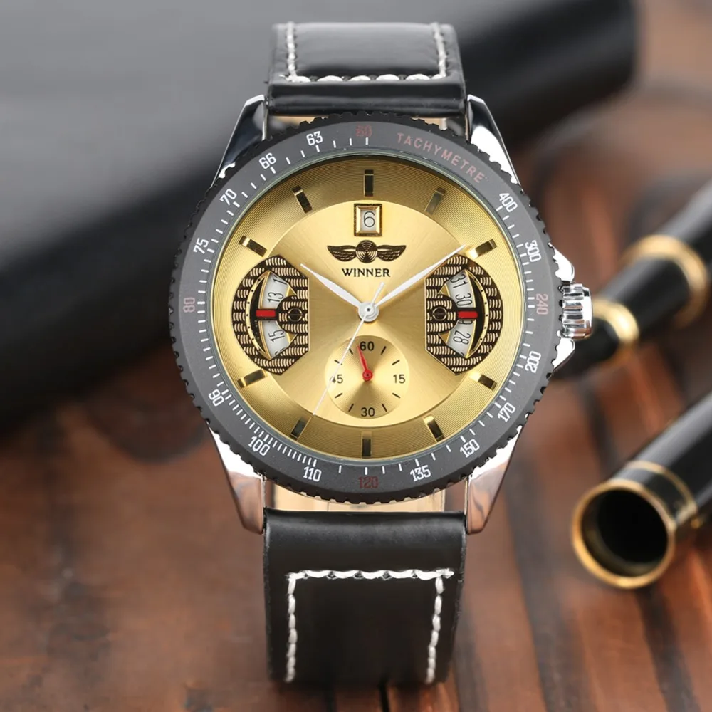 2018 New Mechanical Mens Watches Luxury and Fashion Watches Men Leather Black Band Creative Dial Men Automatic Mechanical Watch
2018 New Mechanical Mens Watches Luxury and Fashion Watches Men Leather Black Band Creative Dial Men Automatic Mechanical Watch