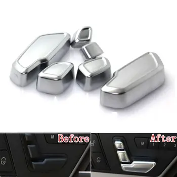 BBQ@FUKA 6x auto car Inner Seat Adjustment Button Switch Trim Cover Fit For Benz E Class GLK ML GL CLS SLK Car Accessory
BBQ@FUKA 6x auto car Inner Seat Adjustment Button Switch Trim Cover Fit For Benz E Class GLK ML GL CLS SLK Car Accessory
