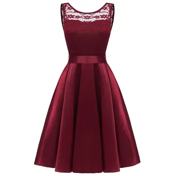 Women Dress Summer Nice Nice Princess Floral Lace O-Neck Party Aline Swing Dress A-Line Backless Vestidos De Festa
Women Dress Summer Nice Nice Princess Floral Lace O-Neck Party Aline Swing Dress A-Line Backless Vestidos De Festa