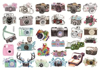 1pc A5 size Type of camera uncut decoration sticker DIY planner diary scrapbooking album sticker escolar
1pc A5 size Type of camera uncut decoration sticker DIY planner diary scrapbooking album sticker escolar