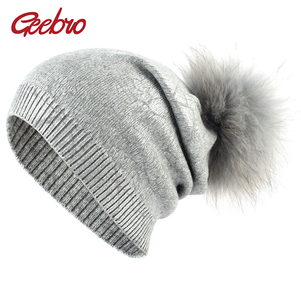 Geebro Women's Stone Pattern Beanie Hat with Pompom Winter Single layer Knit Cashmere Hats Slouchy Beanies for Femme Skullies
Geebro Women's Stone Pattern Beanie Hat with Pompom Winter Single layer Knit Cashmere Hats Slouchy Beanies for Femme Skullies