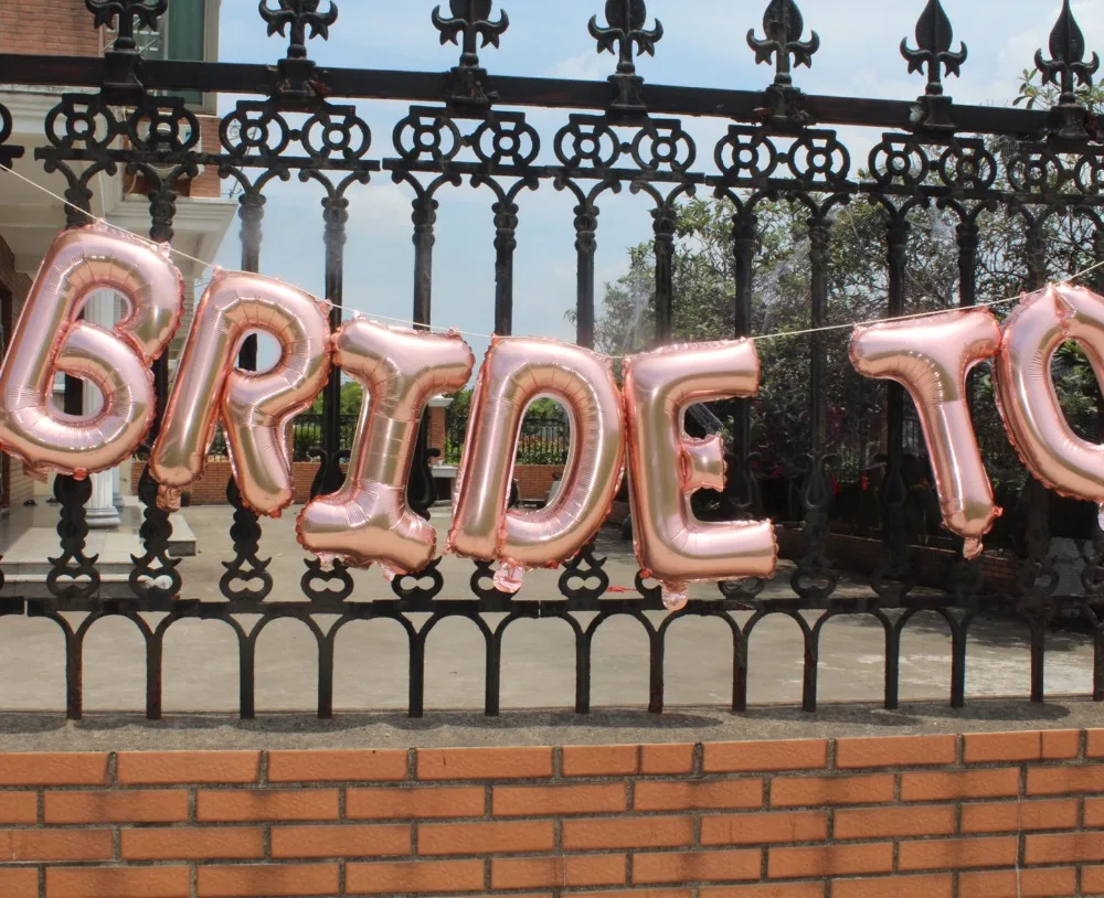 Engagement party decoration bride to be banner rose gold foil balloon engage bridal shower wedding photo props bunting
Engagement party decoration bride to be banner rose gold foil balloon engage bridal shower wedding photo props bunting