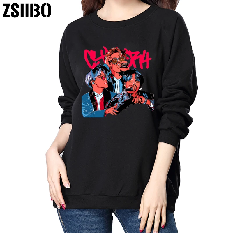 2019 Women Sweatshirts Hoodies Korean Style Character Printed Casual Pullover Top Long Sleeve O-Neck Streetwear Clothes S-XXL
2019 Women Sweatshirts Hoodies Korean Style Character Printed Casual Pullover Top Long Sleeve O-Neck Streetwear Clothes S-XXL