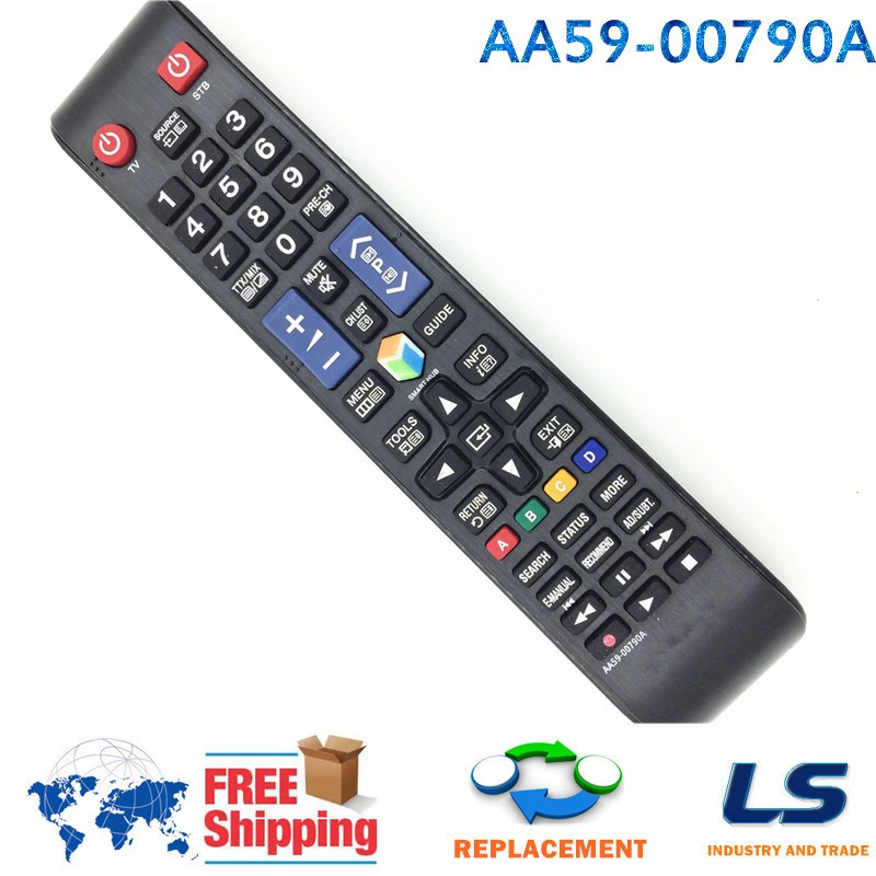 REPLACEMENT REMOTE CONTROL AA59-00790A AA59 00790A For SAMSUNG SMART LCD LED TV STB UA40F6300AM, UA50F5500AM, UA50F6300AM .....
REPLACEMENT REMOTE CONTROL AA59-00790A AA59 00790A For SAMSUNG SMART LCD LED TV STB UA40F6300AM, UA50F5500AM, UA50F6300AM .....