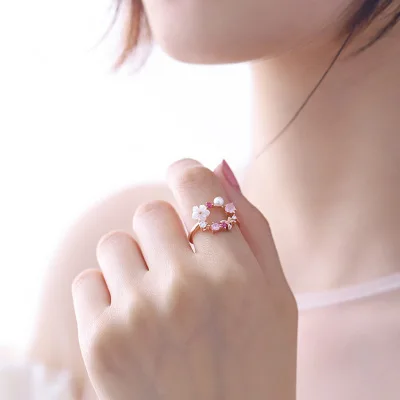 Resin flower zircon rings for women cute small open adjustable ring female 2019 fashion jewelry ladies finger ring girls gift
Resin flower zircon rings for women cute small open adjustable ring female 2019 fashion jewelry ladies finger ring girls gift