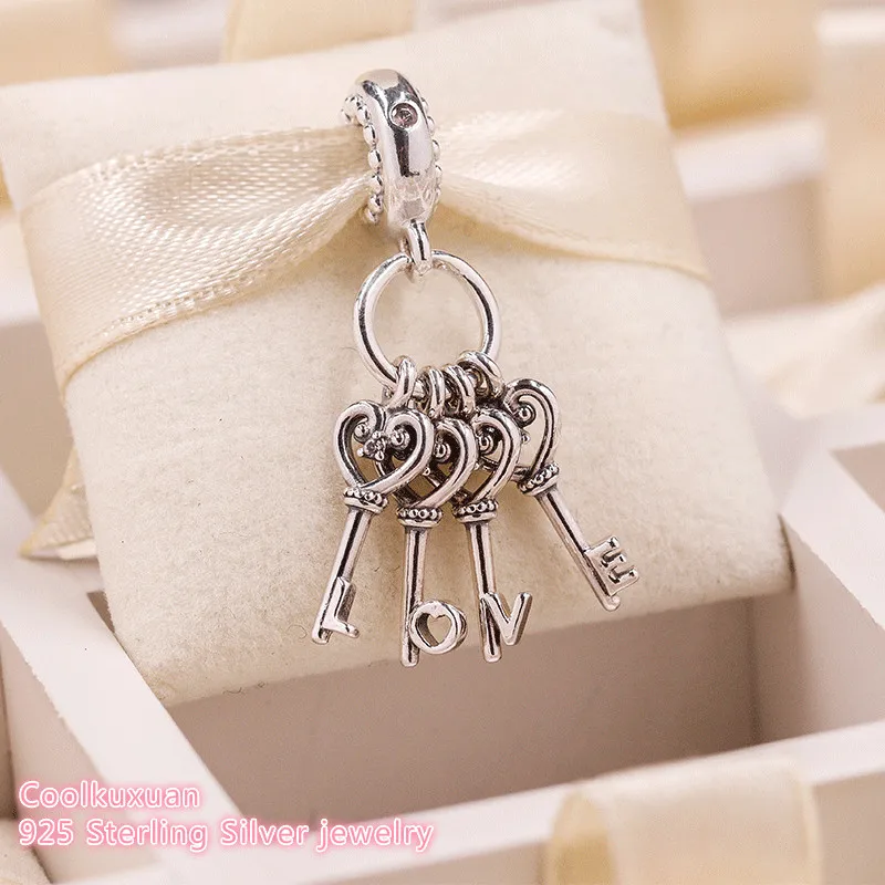 2018 Autumn Original 925 Sterling Silver Keys of Love Dangle Charm, Red CZ & Multi-Colored Crystals Fit Pandora Charms Bracelet
2018 Autumn Original 925 Sterling Silver Keys of Love Dangle Charm, Red CZ & Multi-Colored Crystals Fit Pandora Charms Bracelet